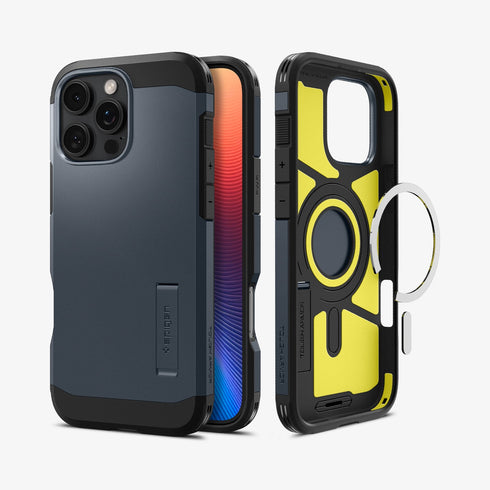 כיסוי Spigen לאייפון 16 מסדרה Tough Armor AI (MagFit)